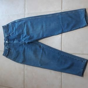 Bill Blass Vintage Blue Denim Womens Jeans Sz 10P #234